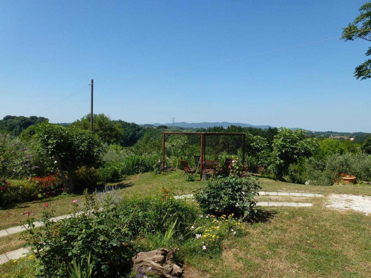 Agriturismo Poggio Al Tesoro Crespina Bagian luar foto