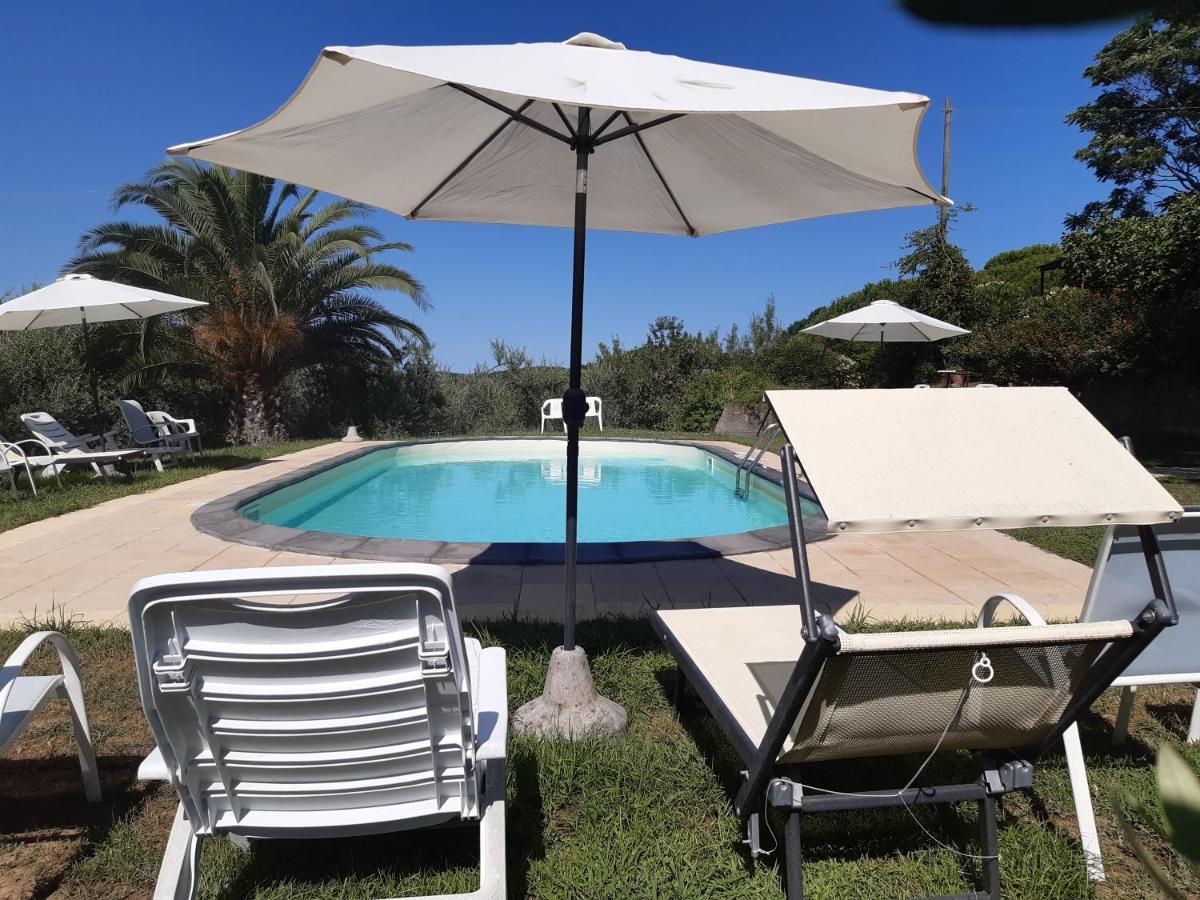 Agriturismo Poggio Al Tesoro Crespina Bagian luar foto