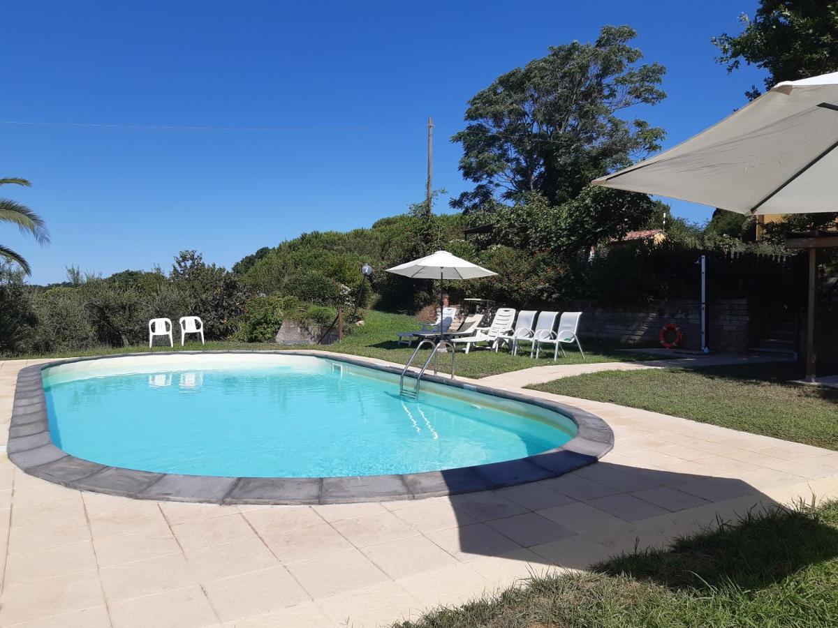 Agriturismo Poggio Al Tesoro Crespina Bagian luar foto